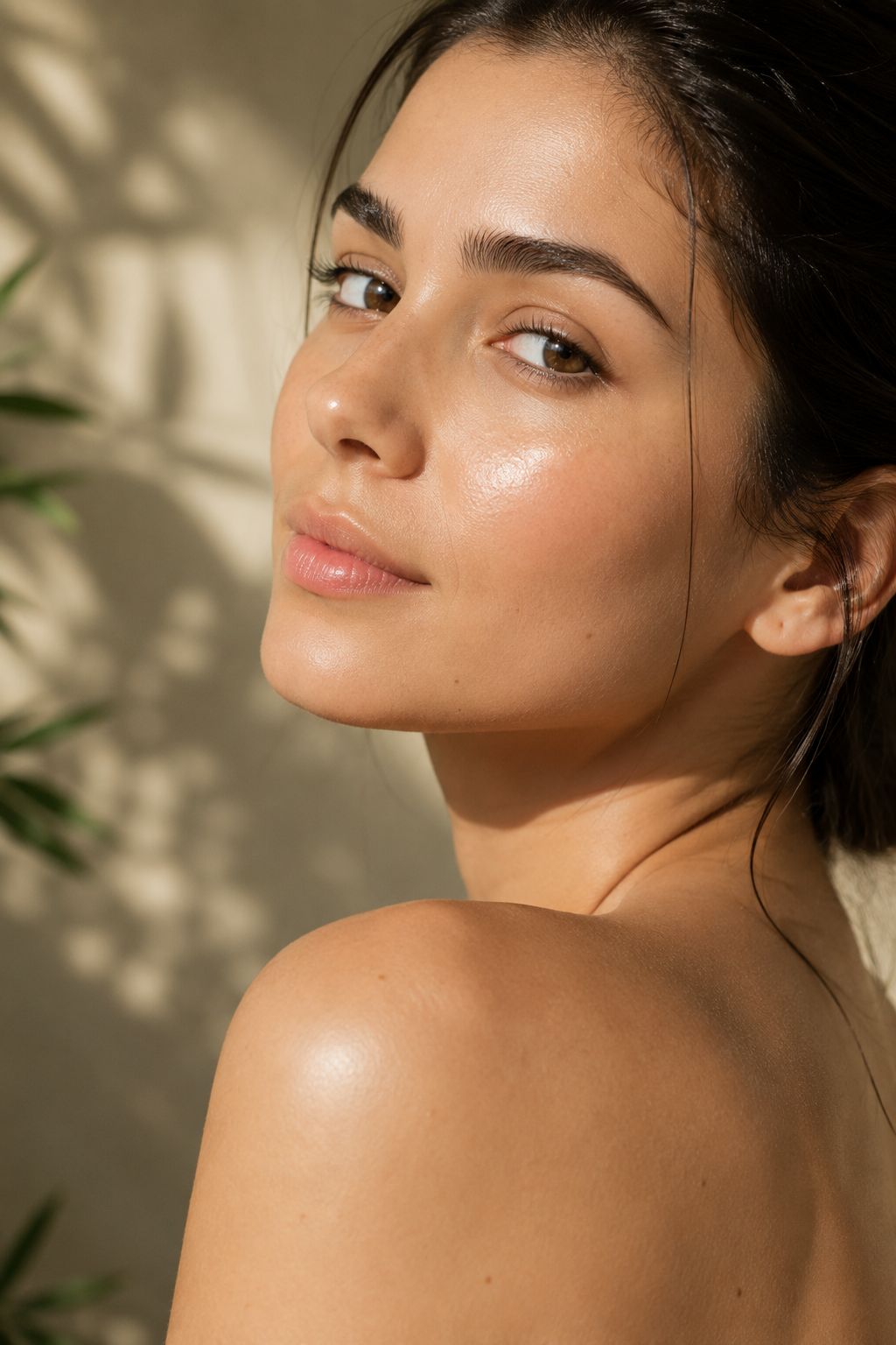 Aromala organic skincare results — real skin, natural daylight, no filters